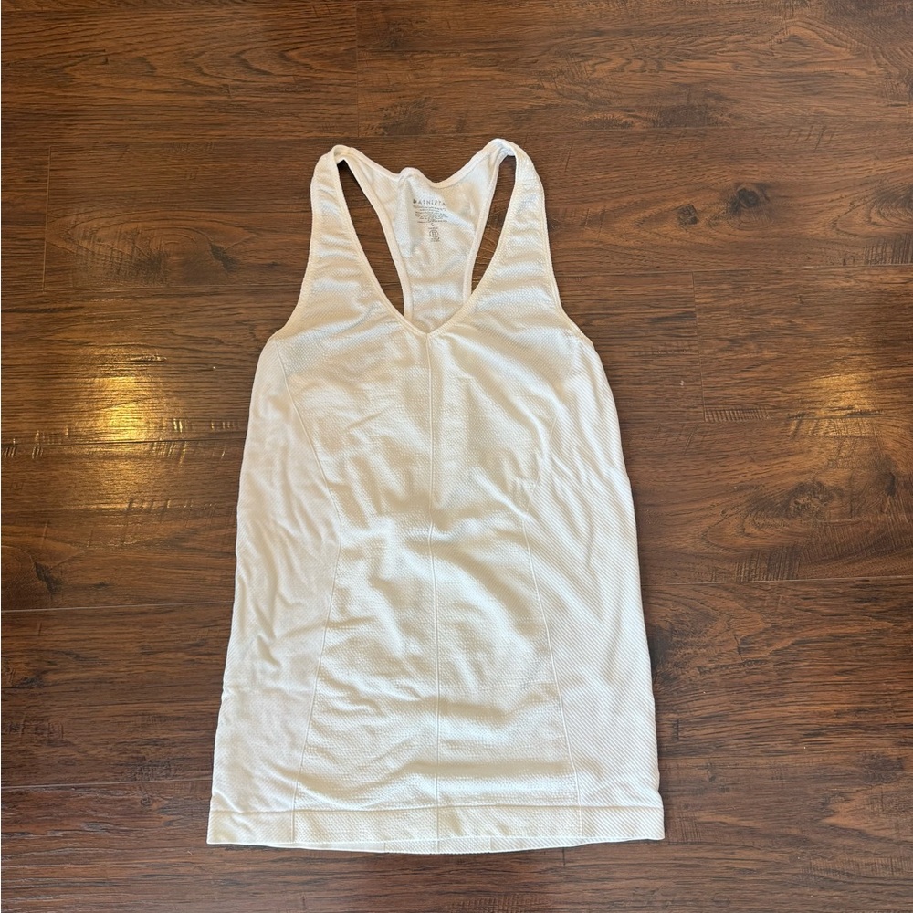 Athleta Off White Tank Top